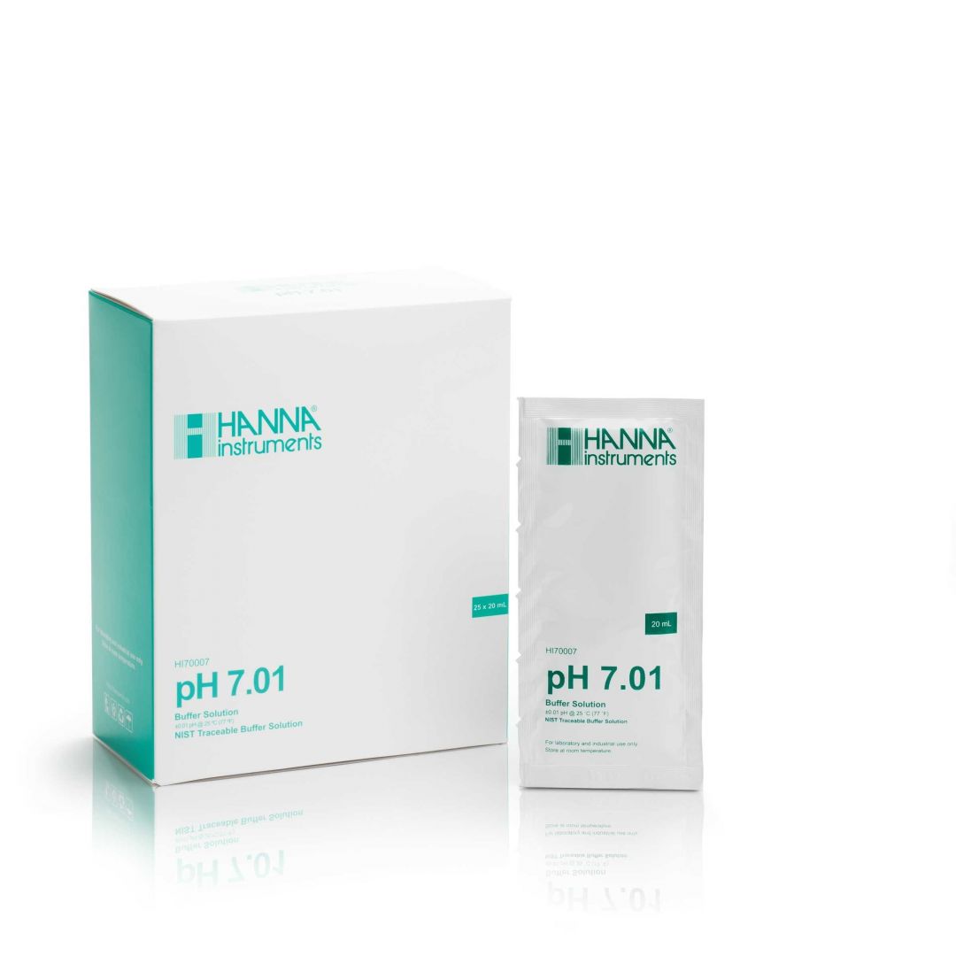 HI70007P Kalibračný roztok pH 7,01; 25 x 20 ml HI70007P Kalibračný roztok pH 7,01; 25 x 20 ml