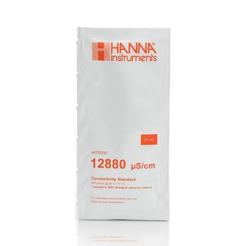 HI70030 Kalibračný roztok EC 12880 µS/cm, 20 ml HI70030 Kalibračný roztok EC 12880 µS/cm, 20 ml