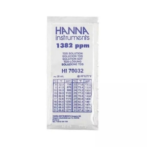 HI70032 Kalibračný roztok TDS 1382 mg/l (ppm), 20 ml HI70032 Kalibračný roztok TDS 1382 mg/l (ppm), 20 ml