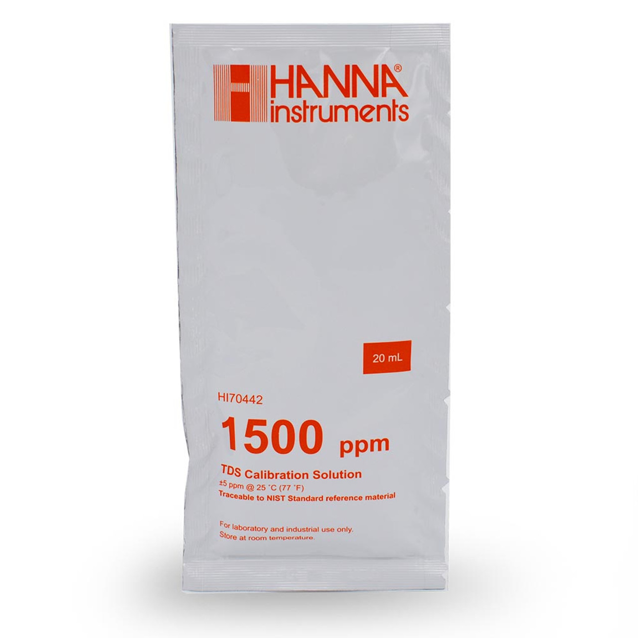 HI70442 Kalibračný roztok TDS 1500 mg/l (ppm), 20 ml - exspirované HI70442 Kalibračný roztok TDS 1500 mg/l (ppm), 20 ml - exspirované
